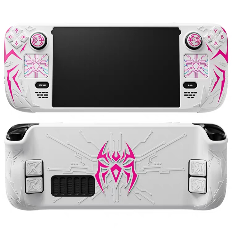 Gaming Accessories For 8 Year Old - PlayVital Protective Case For Steamdeck Cyber