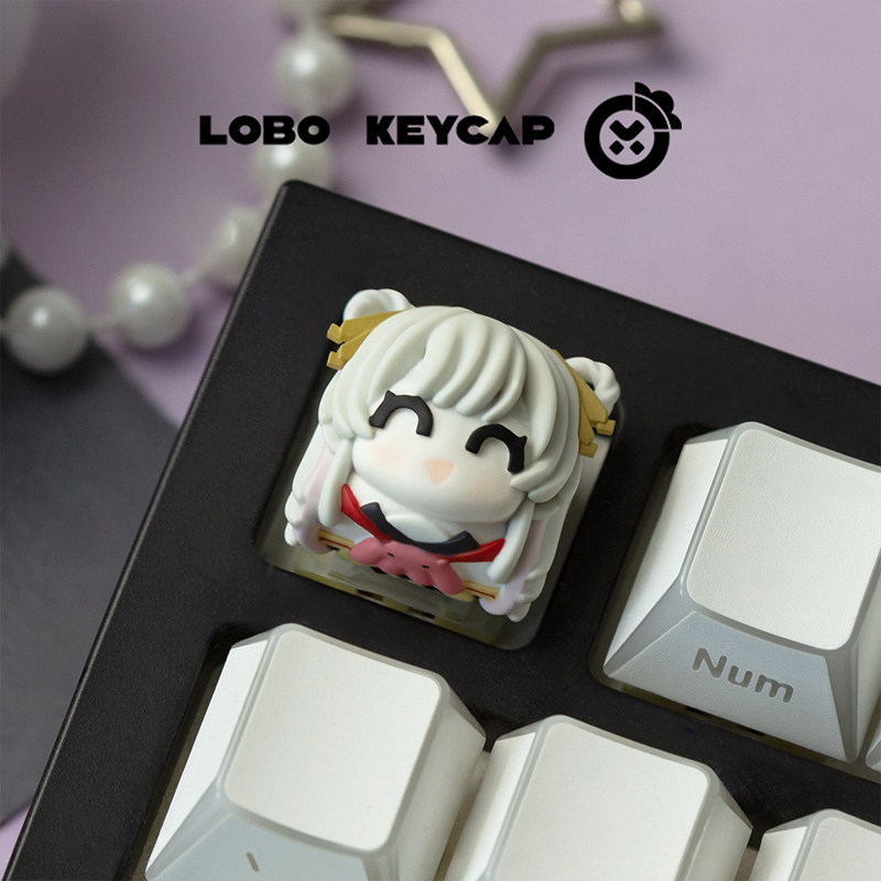 Lobo Keycap Creative Anime Art - огляд і ціна Gaming Accessories In China