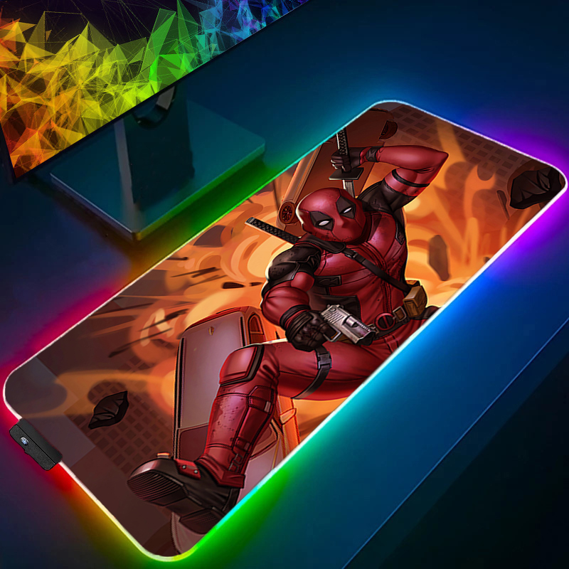 LED Mouse Pad Gaming Backlight - огляд і ціна Gaming Accessories For Gaming Desk