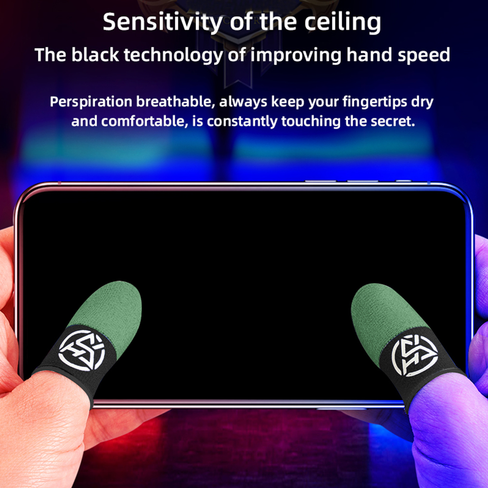 Mobile Finger Sleeve Breathabl - огляд і ціна Gaming Accessories In China