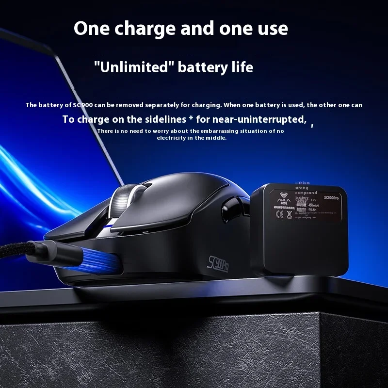 AULA SC900 Mouse Mouse Paw3950 - огляд і ціна Gaming Accessories For Pc