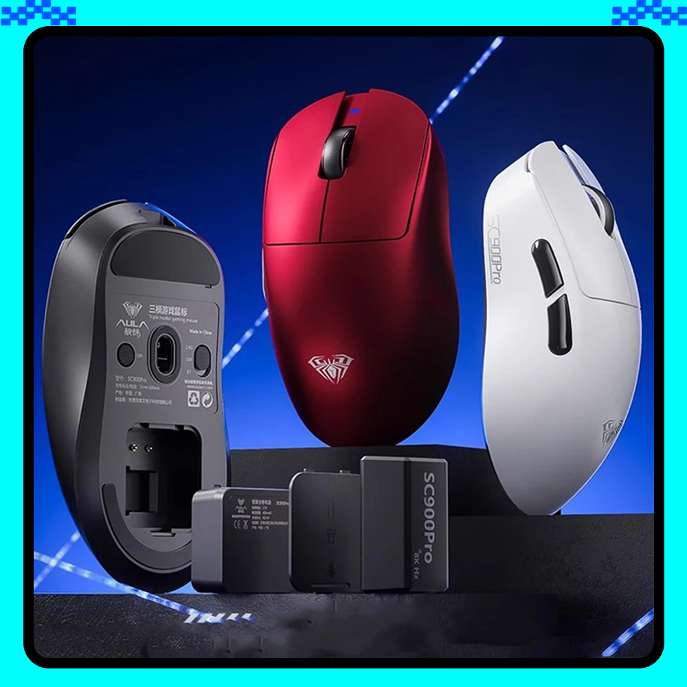 AULA SC900 Mouse Mouse Paw3950 - огляд і ціна Gaming Accessories For Pc