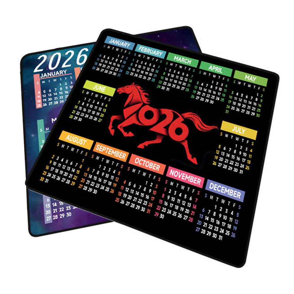 2026 Calendar Mouse Pad Waterp - огляд і ціна Gaming Accessories For Gaming Desk