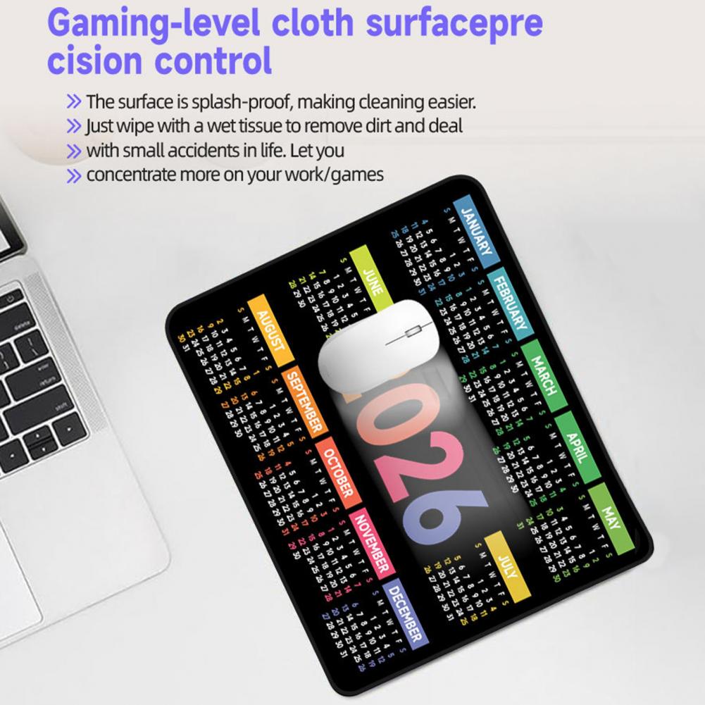 2026 Calendar Mouse Pad Waterp - огляд і ціна Gaming Accessories For Gaming Desk
