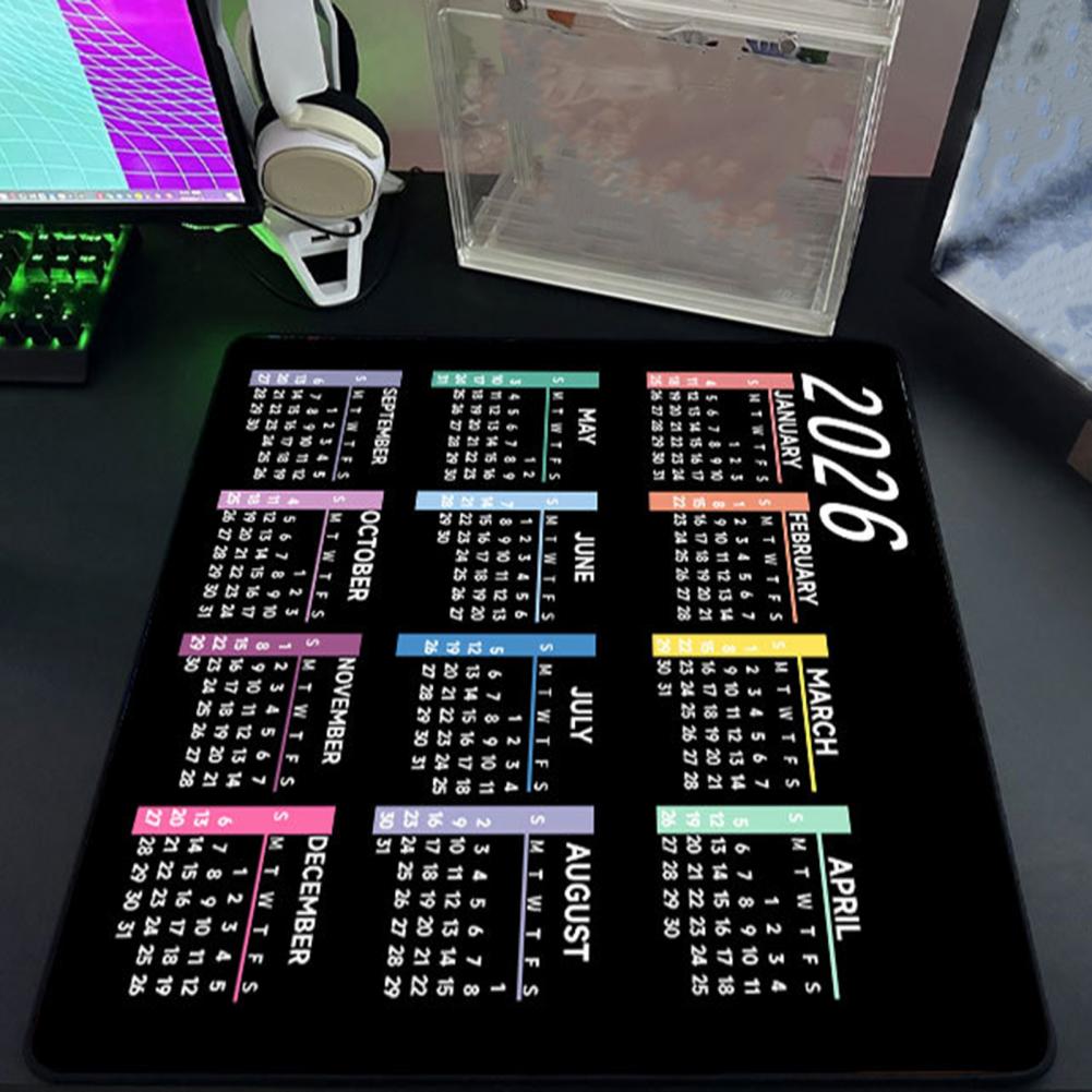 2026 Calendar Mouse Pad Waterp - огляд і ціна Gaming Accessories For Gaming Desk