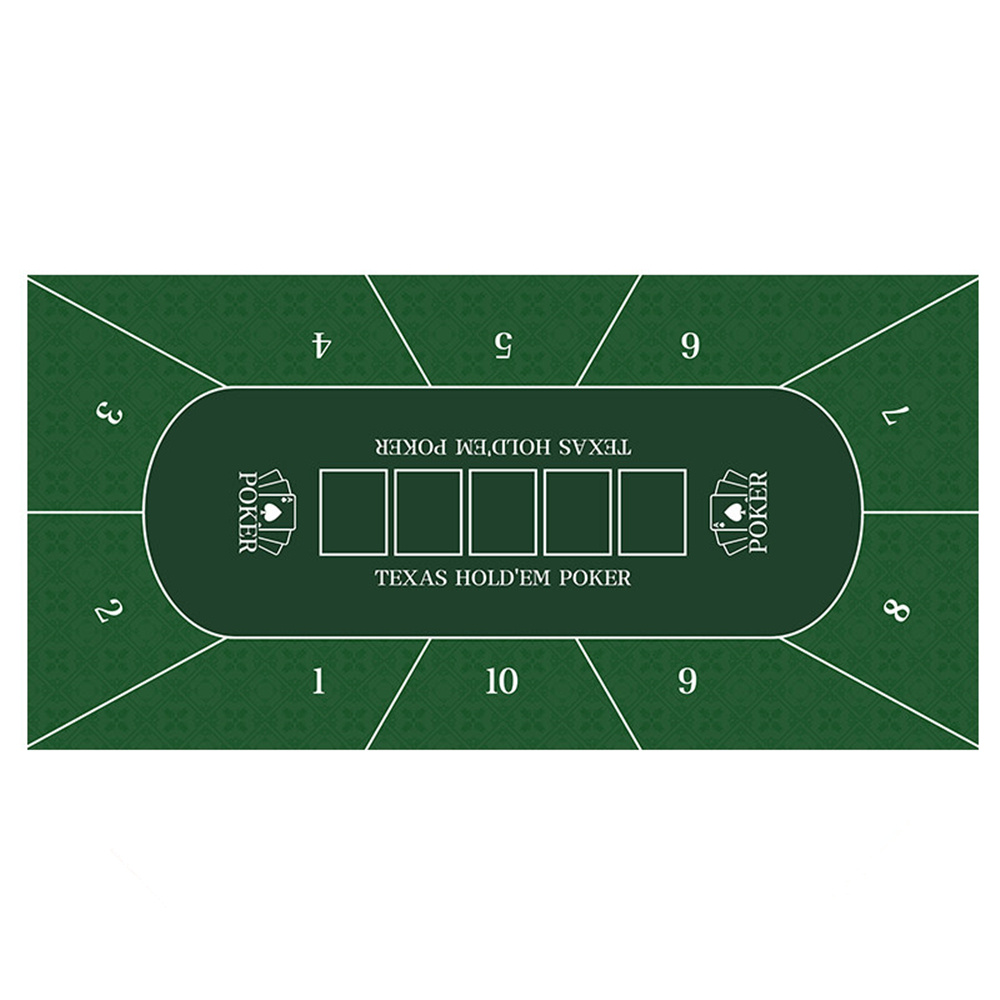 Casino Texas Hold'em Table Mat - огляд і ціна Gaming Accessories For Gaming Desk